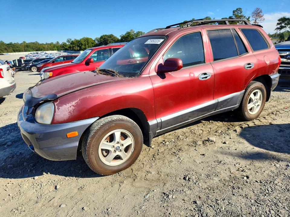 2002 Hyundai Santa Fe მანქანა იყიდება აუქციონზე, vin: KM8SC13D92U327492, აუქციონის ნომერი: 71950326