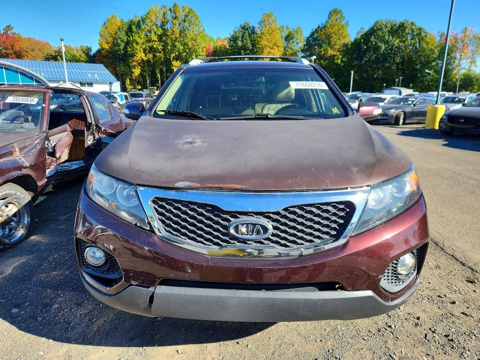 71604216 :رقم المزاد ، 5XYKUCA65CG293524 vin ، 2012 Kia Sorento مزاد بيع