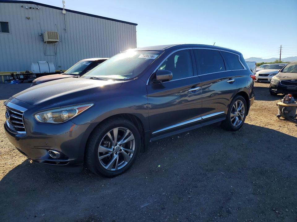 Auction sale of the 2013 Infiniti Jx35, vin: 5N1AL0MM3DC318400, lot number: 71496296