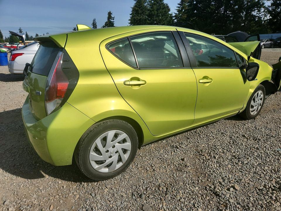 2015 Toyota Prius C მანქანა იყიდება აუქციონზე, vin: JTDKDTB36F1111984, აუქციონის ნომერი: 69464486
