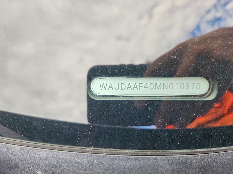 Продаж на аукціоні авто 2021 Audi A4, vin: WAUDAAF40MN010970, номер лоту: 70724566