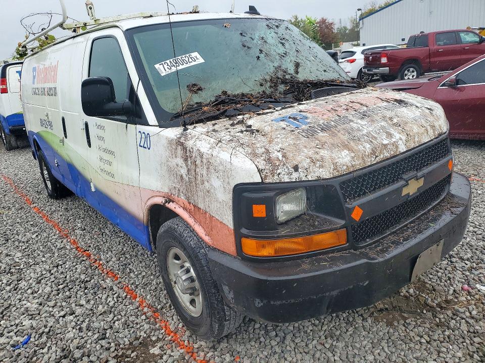 Aukcja sprzedaży 2016 Chevrolet Express G2500, vin: 1GCWGBFF2G1162892, numer aukcji: 73490626