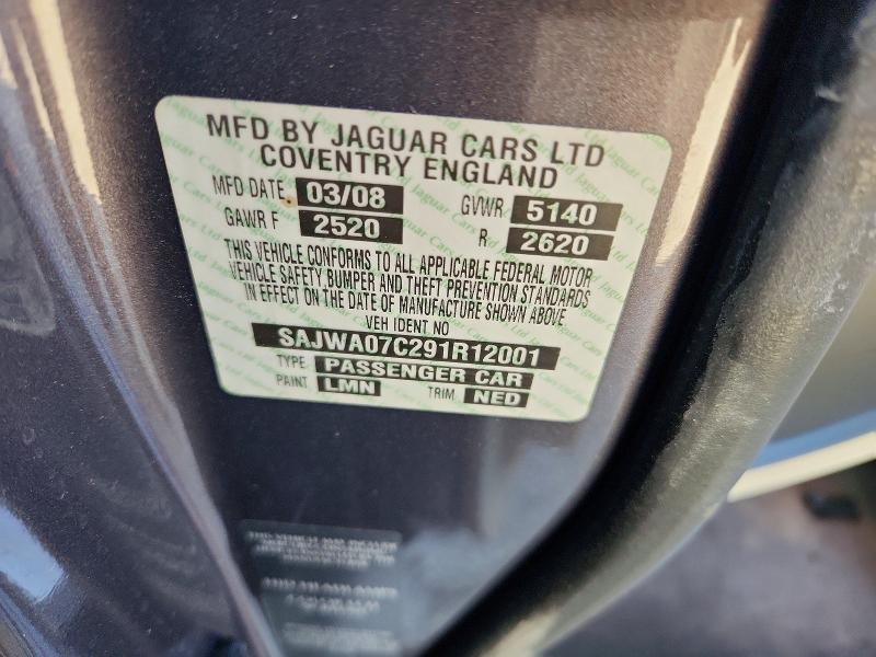 Продаж на аукціоні авто 2009 Jaguar Xf, vin: SAJWA07C291R12001, номер лоту: 71088466