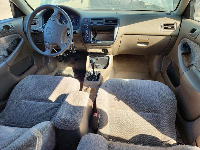 71080806 :رقم المزاد ، JHMEJ6576XS000934 vin ، 1999 Honda Civic مزاد بيع