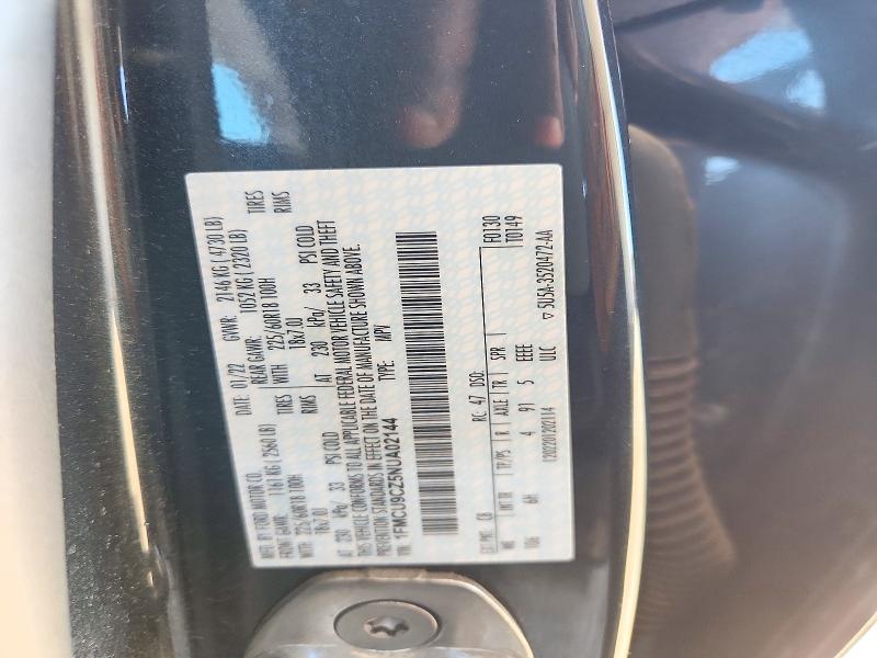 Продажа на аукционе авто 2022 Ford Escape, vin: 1FMCU9CZ5NUA02144, номер лота: 73934016
