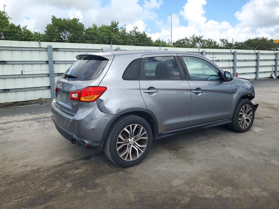 72635156 :رقم المزاد ، JA4AP3AU5HZ040997 vin ، 2017 Mitsubishi Outlander Sport مزاد بيع