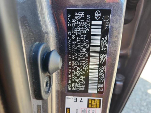 Продаж на аукціоні авто 2019 Toyota Prius Prime, vin: JTDKARFP1K3118218, номер лоту: 71676556