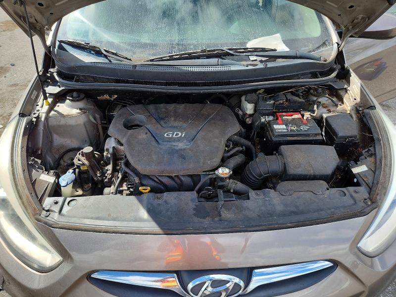 71045596 :رقم المزاد ، KMHCU4AE5EU595894 vin ، 2014 Hyundai Accent مزاد بيع