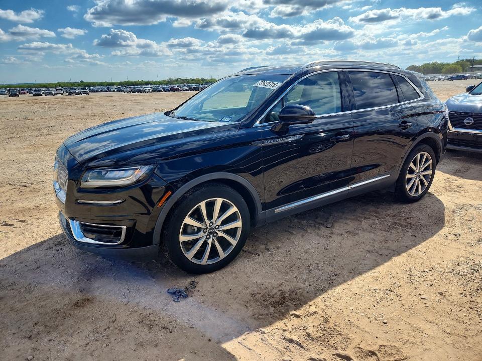 2019 Lincoln Nautilus მანქანა იყიდება აუქციონზე, vin: 2LMPJ6K93KBL24300, აუქციონის ნომერი: 72029316