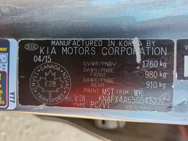 Продажа на аукционе авто 2016 Kia Forte, vin: KNAFX4A65G5452228, номер лота: 71226646