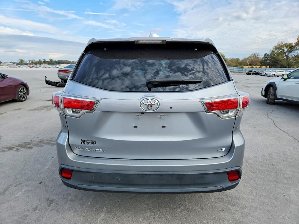 2014 Toyota Highlander მანქანა იყიდება აუქციონზე, vin: 5TDZKRFH6ES009941, აუქციონის ნომერი: 71410236