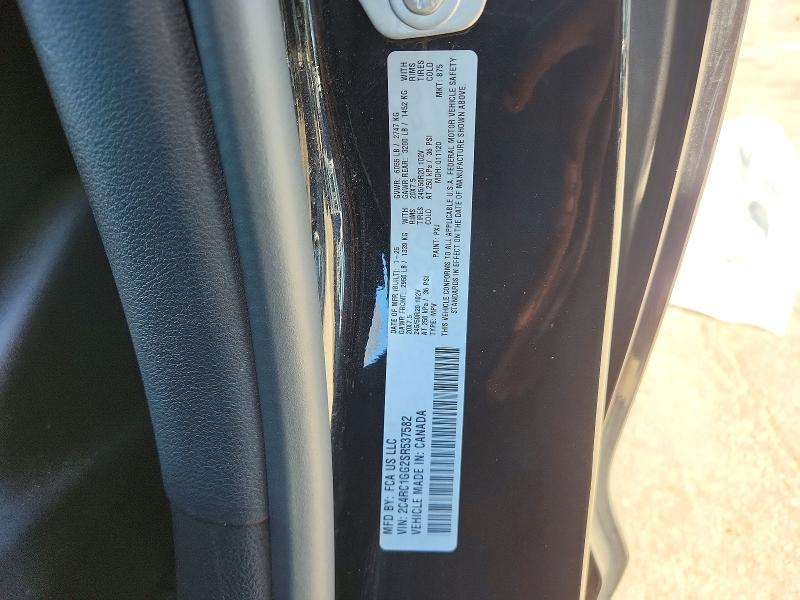 2025 Chrysler Pacifica მანქანა იყიდება აუქციონზე, vin: 2C4RC1GG2SR537582, აუქციონის ნომერი: 72411866