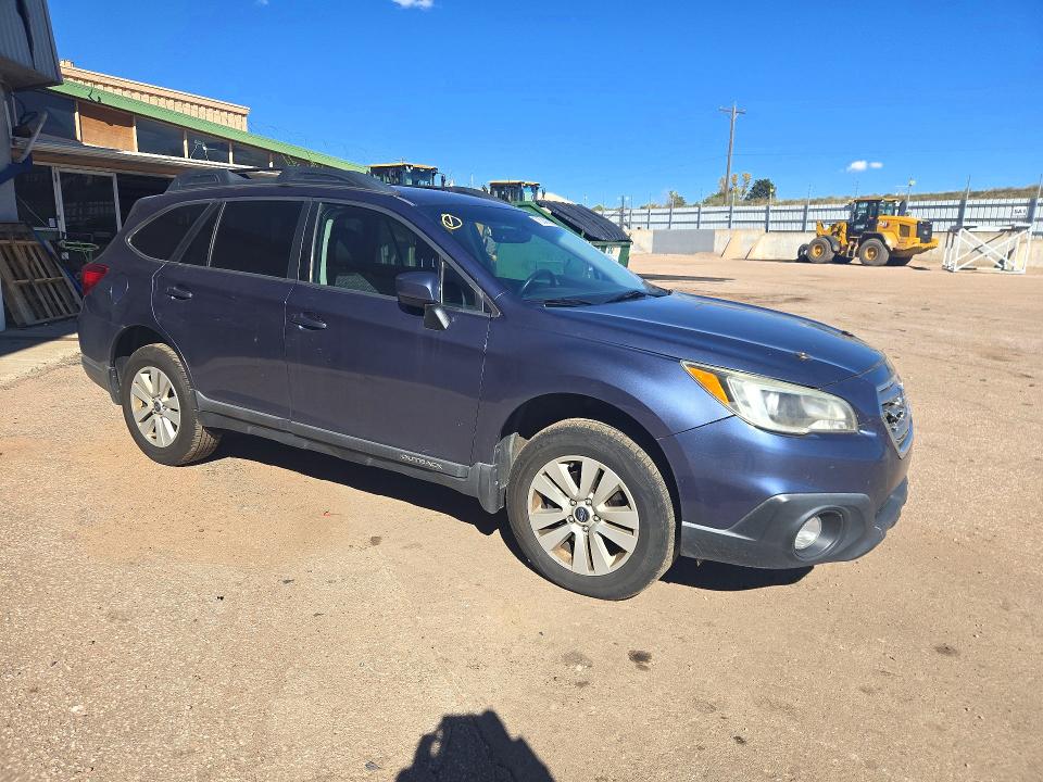 2017 Subaru Outback მანქანა იყიდება აუქციონზე, vin: 4S4BSACC6H3259712, აუქციონის ნომერი: 71324366