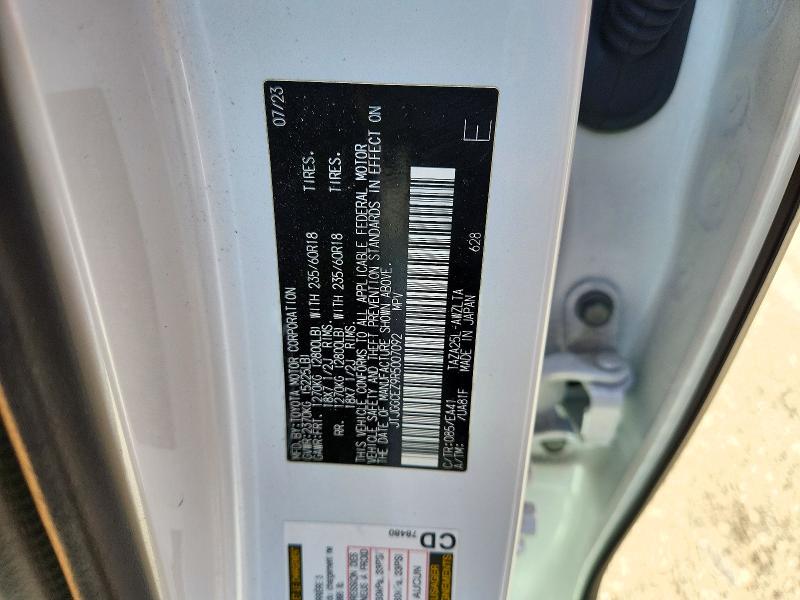 Aukcja sprzedaży 2024 Lexus Nx, vin: JTJGGCEZ9R5007092, numer aukcji: 72989696