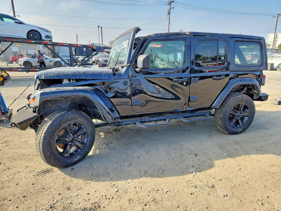 Продажа на аукционе авто 2021 Jeep Wrangler Unlimited, vin: 1C4HJXEG1MW555878, номер лота: 71234956