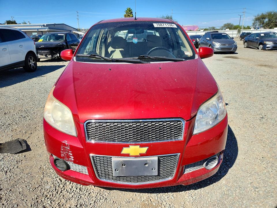 70871136 :رقم المزاد ، KL1TD6DE8BB154853 vin ، 2011 Chevrolet Aveo مزاد بيع