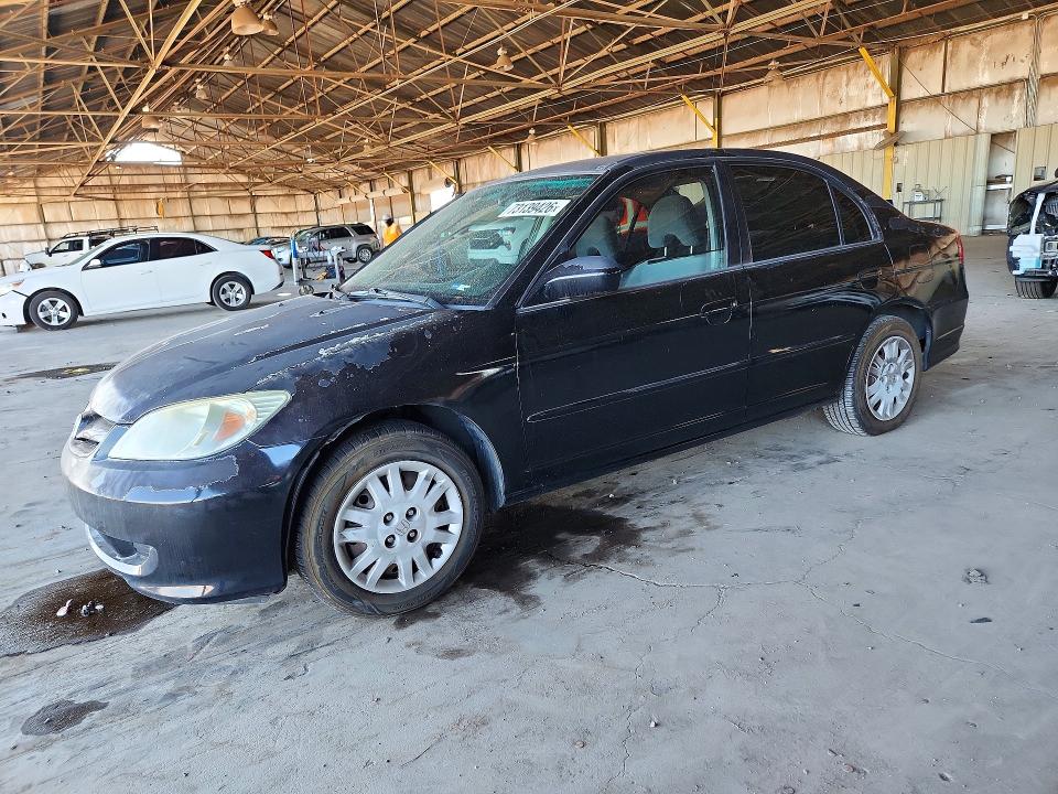 2004 Honda Civic მანქანა იყიდება აუქციონზე, vin: 1HGES16524L021334, აუქციონის ნომერი: 73139426