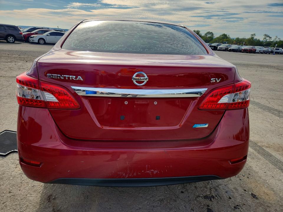 2013 Nissan Sentra მანქანა იყიდება აუქციონზე, vin: 3N1AB7AP5DL783704, აუქციონის ნომერი: 71036056