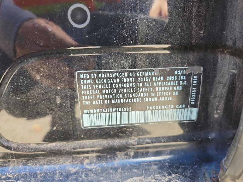 Продаж на аукціоні авто 2011 Volkswagen Golf, vin: WVWDM7AJ7BW262992, номер лоту: 71467966