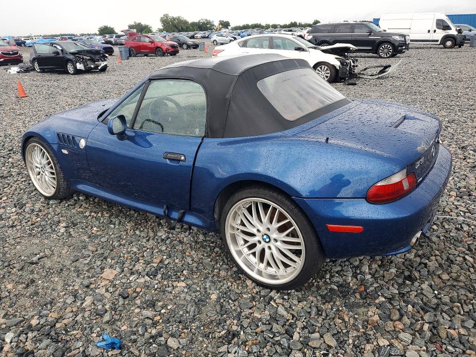 71972066 :رقم المزاد ، 4USCH334XYLF70830 vin ، 2000 Bmw Z3 مزاد بيع
