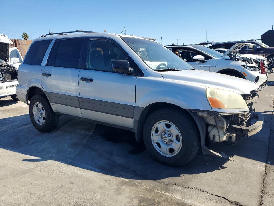 2003 Honda Pilot მანქანა იყიდება აუქციონზე, vin: 2HKYF18143H608860, აუქციონის ნომერი: 71498466