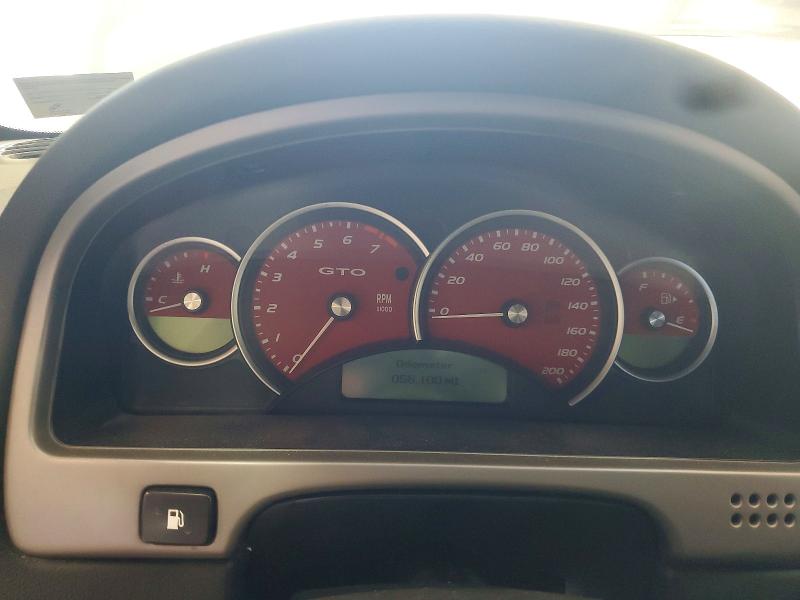 2006 Pontiac Gto მანქანა იყიდება აუქციონზე, vin: 6G2VX12U06L825235, აუქციონის ნომერი: 70551776