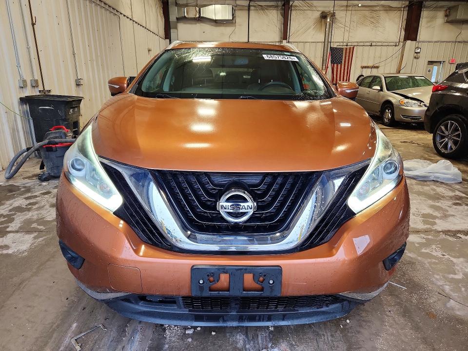 68575826 :رقم المزاد ، 5N1AZ2MH4FN223669 vin ، 2015 Nissan Murano مزاد بيع