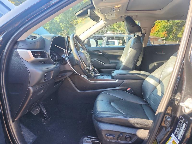 72892556 :رقم المزاد ، 5TDGZRBH8LS509105 vin ، 2020 Toyota Highlander مزاد بيع