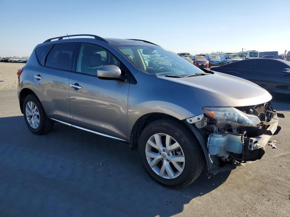 2011 Nissan Murano მანქანა იყიდება აუქციონზე, vin: JN8AZ1MW6BW181155, აუქციონის ნომერი: 71504576