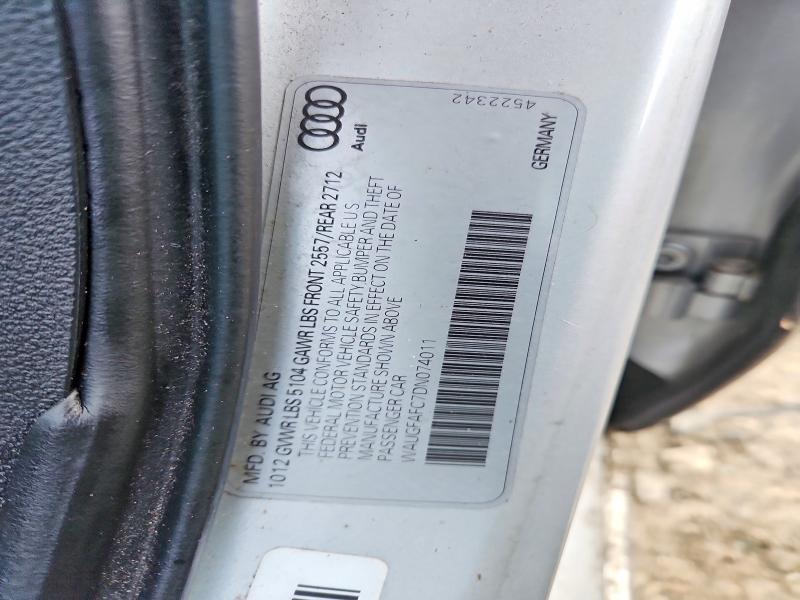 Aukcja sprzedaży 2013 Audi A6, vin: WAUGFAFC7DN074011, numer aukcji: 70978356