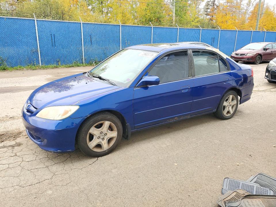 Продажа на аукционе авто 2005 Honda Civic, vin: 2HGES15835H039416, номер лота: 72603776