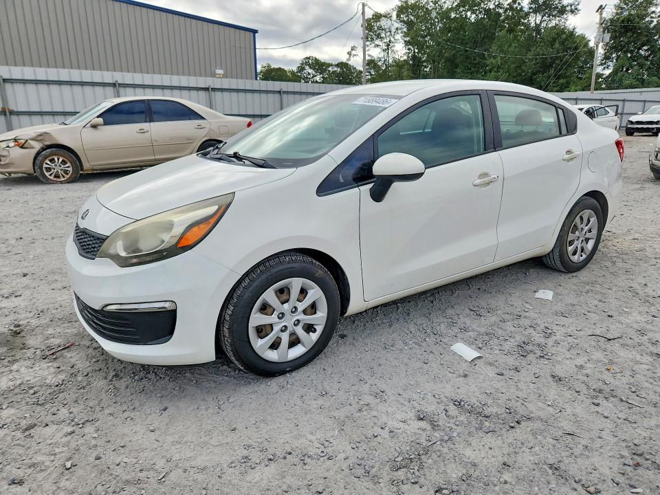 2016 Kia Rio მანქანა იყიდება აუქციონზე, vin: KNADM4A38G6550122, აუქციონის ნომერი: 71889486