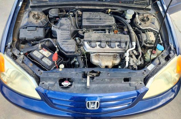Продаж на аукціоні авто 2001 Honda Civic, vin: 2HGES26761H602626, номер лоту: 72950426