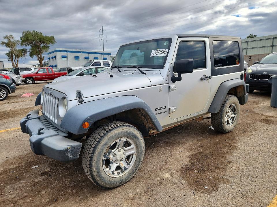 2010 Jeep Wrangler მანქანა იყიდება აუქციონზე, vin: 1J4AA2D12AL104029, აუქციონის ნომერი: 71872686
