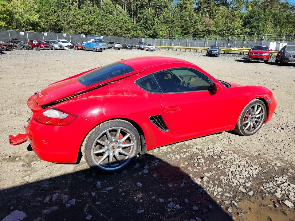 Aukcja sprzedaży 2007 Porsche Cayman, vin: WP0AB29827U783036, numer aukcji: 72106826