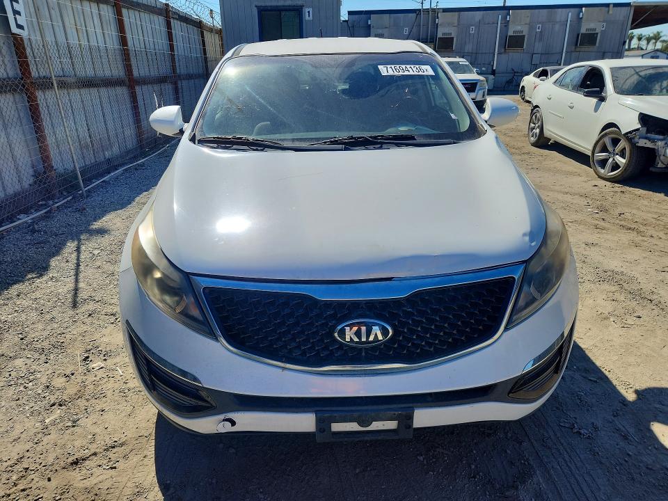 2014 Kia Sportage მანქანა იყიდება აუქციონზე, vin: KNDPB3AC5E7650735, აუქციონის ნომერი: 71694136