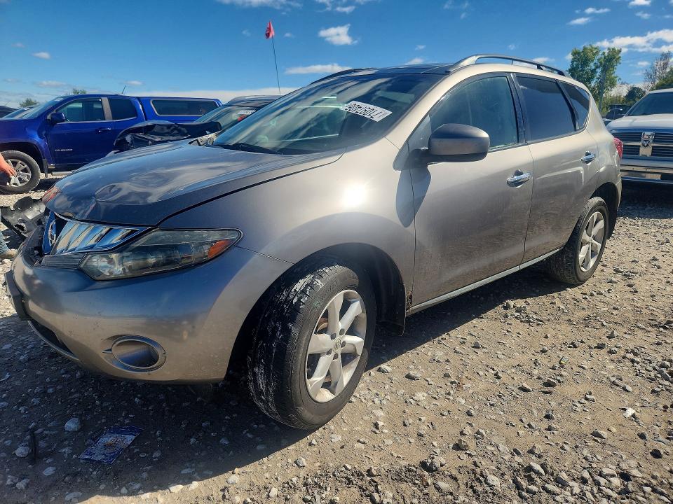 2009 Nissan Murano მანქანა იყიდება აუქციონზე, vin: JN8AZ18W99W143407, აუქციონის ნომერი: 71097406