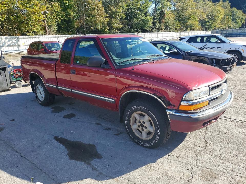 2000 Chevrolet S Truck მანქანა იყიდება აუქციონზე, vin: 1GCDT19WXY8296728, აუქციონის ნომერი: 70907006