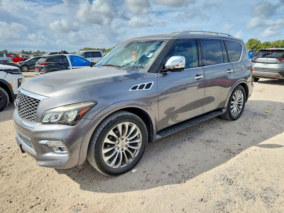 2015 Infiniti Qx80 მანქანა იყიდება აუქციონზე, vin: JN8AZ2NF8F9570050, აუქციონის ნომერი: 71513556
