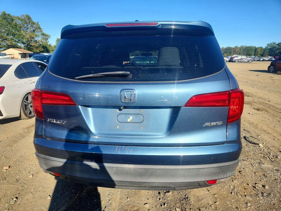 2016 Honda Pilot მანქანა იყიდება აუქციონზე, vin: 5FNYF6H57GB105957, აუქციონის ნომერი: 70918476