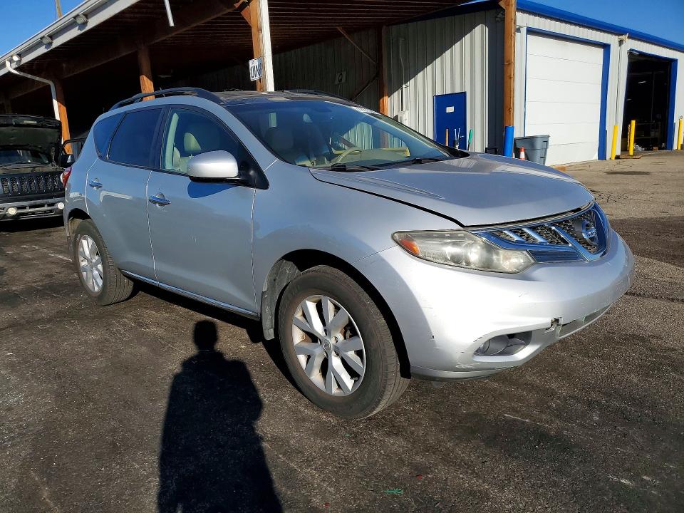 2011 Nissan Murano მანქანა იყიდება აუქციონზე, vin: JN8AZ1MW1BW171116, აუქციონის ნომერი: 72113946