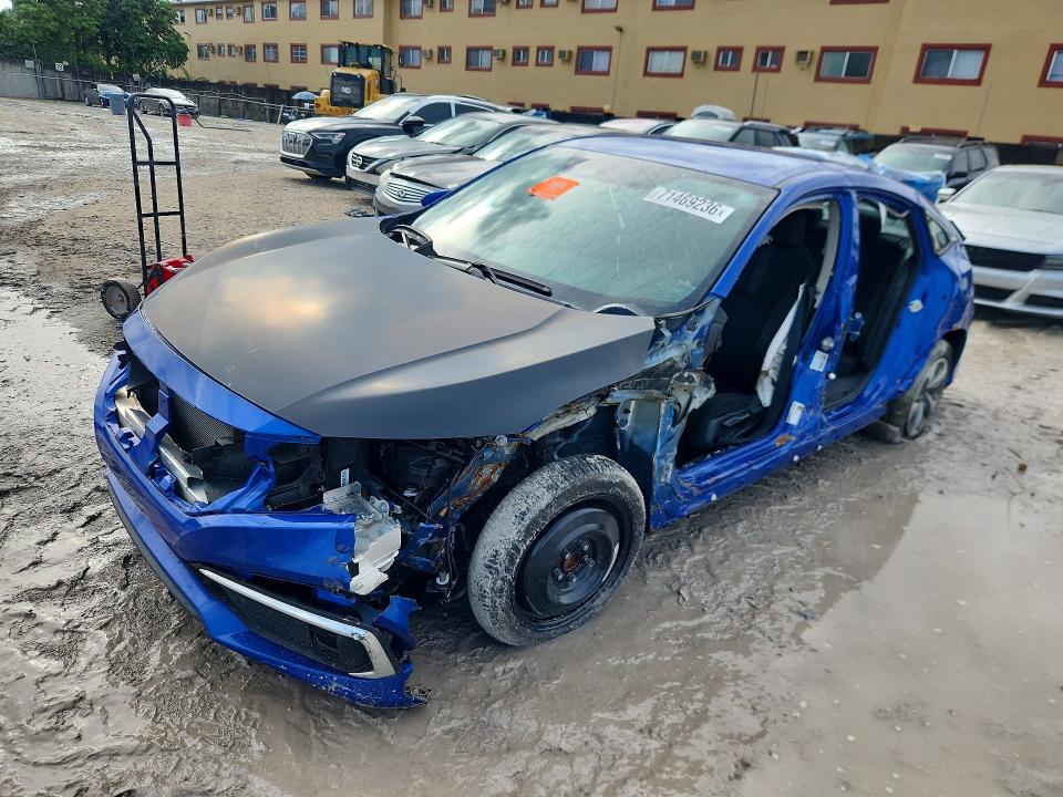 2020 Honda Civic მანქანა იყიდება აუქციონზე, vin: 19XFC2F66LE020113, აუქციონის ნომერი: 71469236