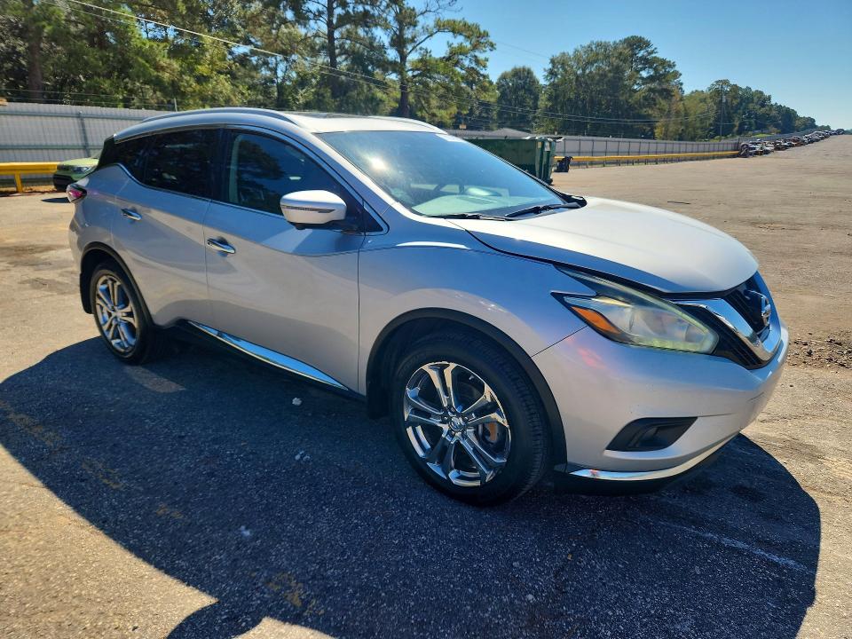 2017 Nissan Murano მანქანა იყიდება აუქციონზე, vin: 5N1AZ2MG4HN112694, აუქციონის ნომერი: 72954836