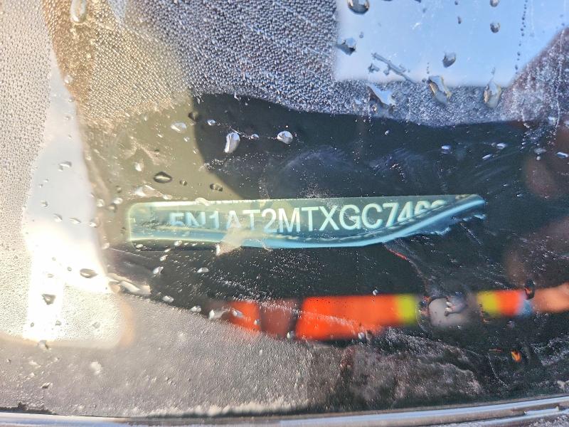 71405276 :رقم المزاد ، 5N1AT2MTXGC746262 vin ، 2016 Nissan Rogue مزاد بيع