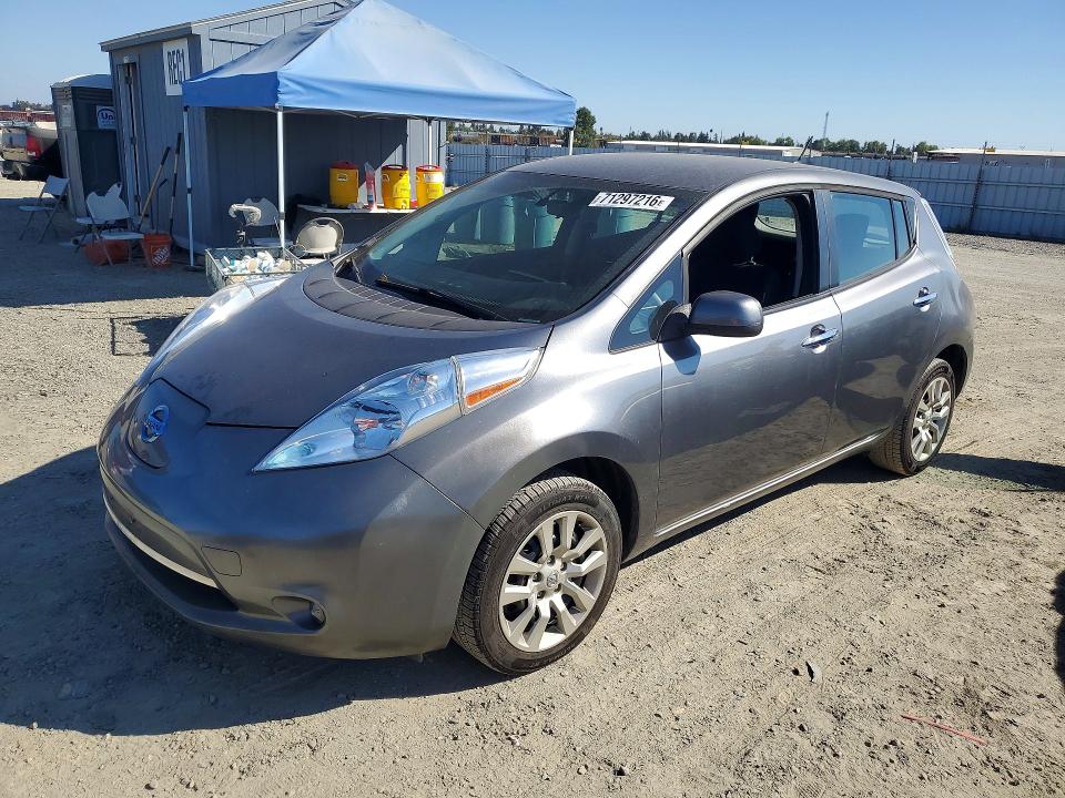 71297216 :رقم المزاد ، 1N4BZ0CP9HC300305 vin ، 2017 Nissan Leaf مزاد بيع