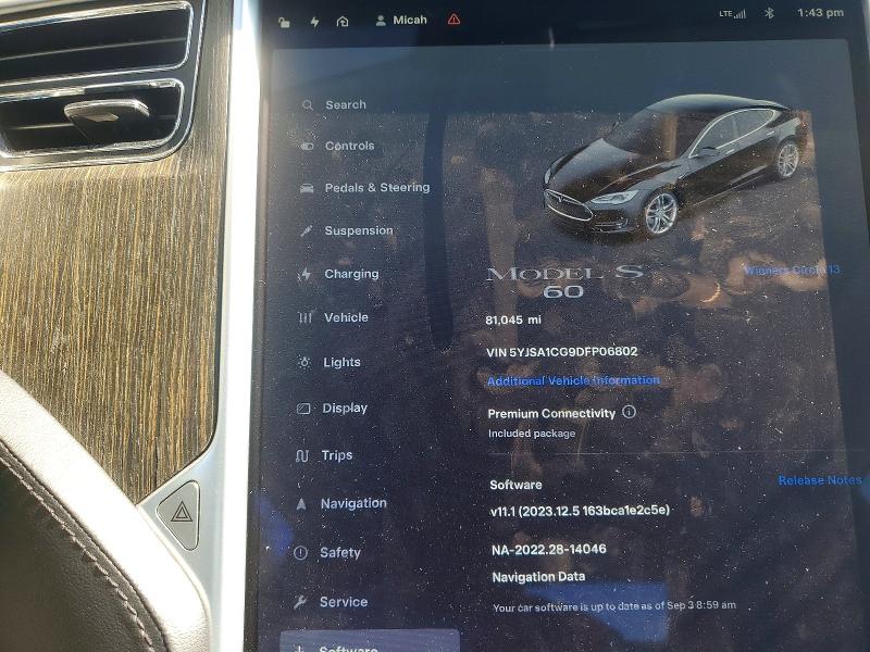 Aukcja sprzedaży 2013 Tesla Model S, vin: 5YJSA1CG9DFP06802, numer aukcji: 69628266