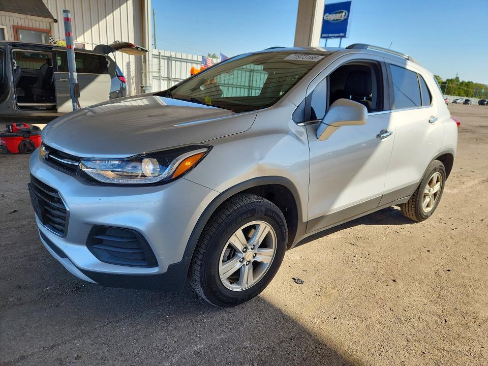 Auction sale of the 2019 Chevrolet Trax, vin: 3GNCJPSB4KL306486, lot number: 71973166