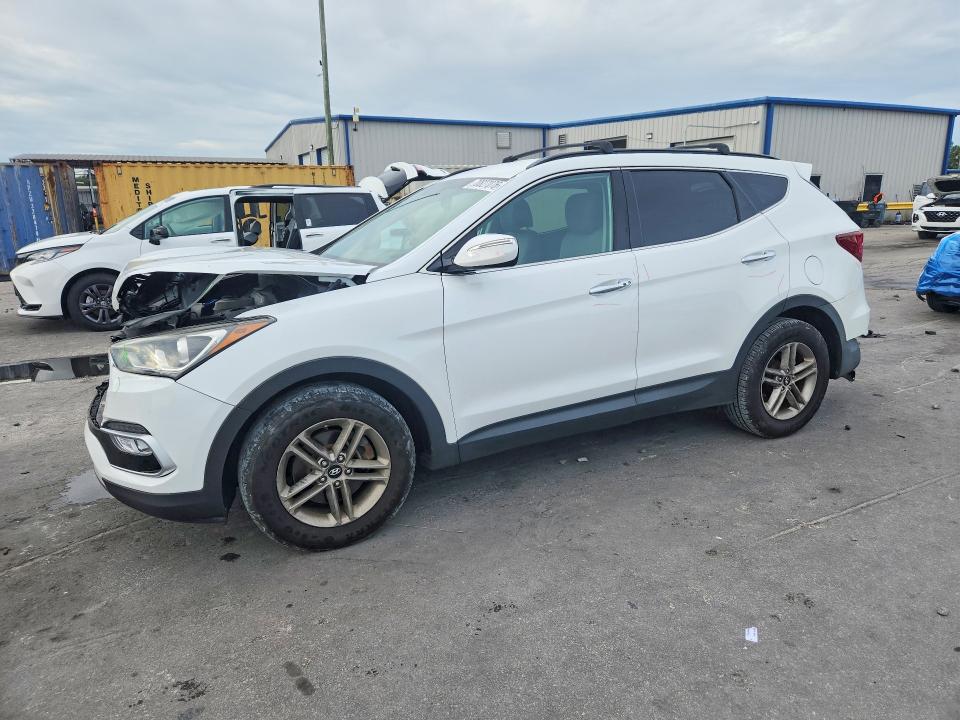 2018 Hyundai Santa Fe Sport მანქანა იყიდება აუქციონზე, vin: 5XYZU3LB2JG535014, აუქციონის ნომერი: 70827076