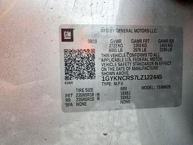 Продажа на аукционе авто 2020 Cadillac Xt5, vin: 1GYKNCRS7LZ122445, номер лота: 71810406