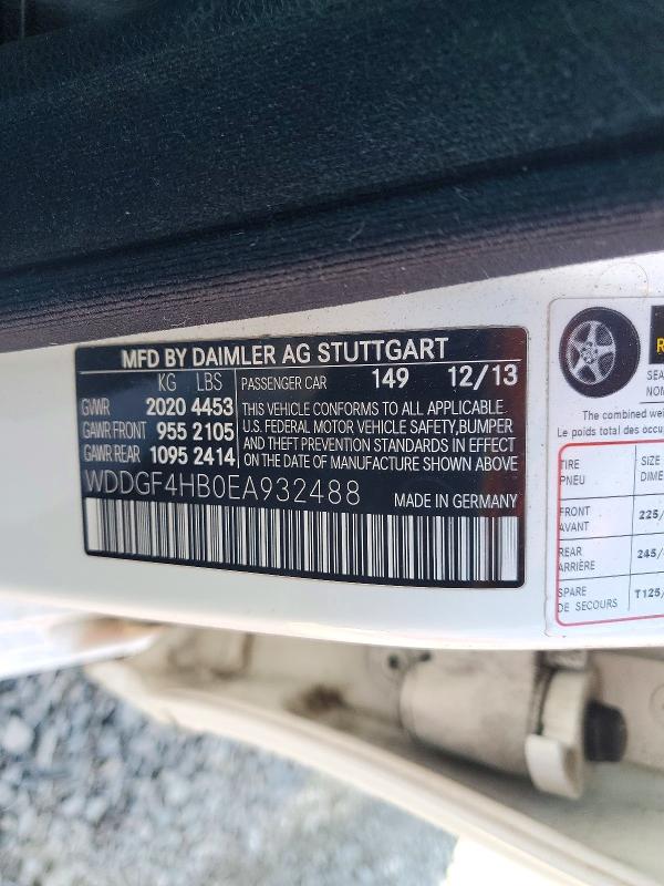 Продажа на аукционе авто 2014 Mercedes-benz C, vin: WDDGF4HB0EA932488, номер лота: 71959286